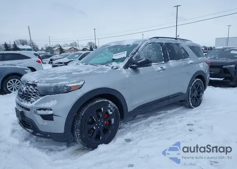 2022 Ford Explorer St z USA, uszkodzony, nr VIN 1FM5K8GCXNGA28350